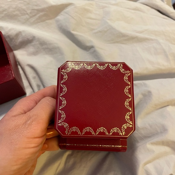 Cartier Jewelry - I’m selling my Cartier ring box.  Great condition.